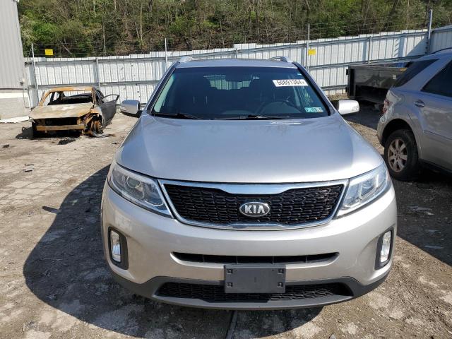 5XYKT4A63EG485956 - 2014 KIA SORENTO LX GRAY photo 5