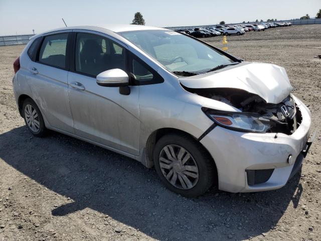 3HGGK5H50FM752827 - 2015 HONDA FIT LX SILVER photo 4