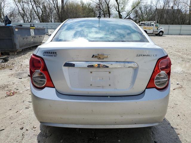 1G1JC5SH9G4136778 - 2016 CHEVROLET SONIC LT SILVER photo 6