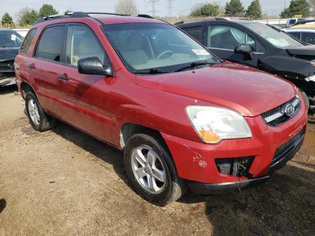 KNDKGCA35A7698547 - 2010 KIA SPORTAGE LX RED photo 4