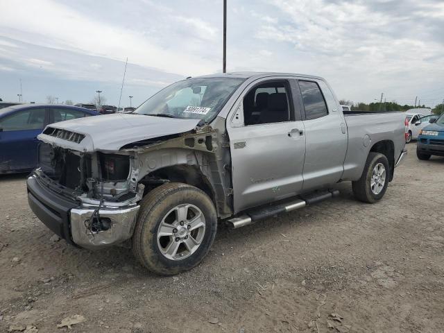 5TFUW5F1XEX414415 - 2014 TOYOTA TUNDRA DOUBLE CAB SR/SR5 SILVER photo 1