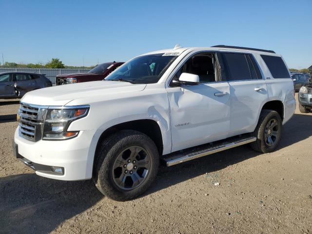 1GNSKBKC7FR609068 - 2015 CHEVROLET TAHOE K1500 LT WHITE photo 1