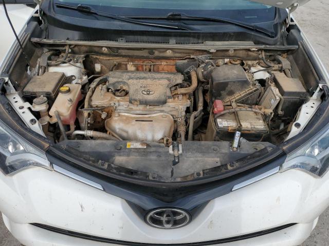 2T3WFREV6HW382124 - 2017 TOYOTA RAV4 XLE WHITE photo 11