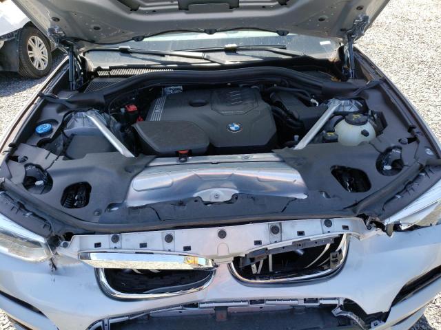 5UXTY3C0XM9H76111 - 2021 BMW X3 SDRIVE30I Күміс фото 12