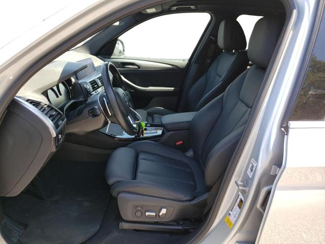 5UXTY3C0XM9H76111 - 2021 BMW X3 SDRIVE30I Күміс фото 7