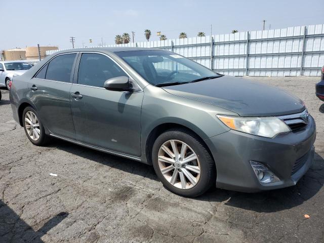 4T1BK1FK7CU521629 - 2012 TOYOTA CAMRY SE GREEN photo 4