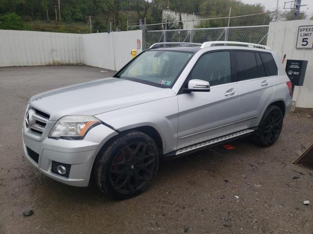 WDCGG8HB6AF352037 - 2010 MERCEDES-BENZ GLK 350 4MATIC SILVER photo 1