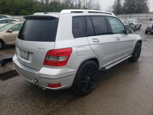 WDCGG8HB6AF352037 - 2010 MERCEDES-BENZ GLK 350 4MATIC SILVER photo 3