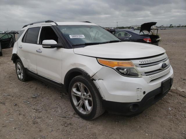 1FM5K7F83FGA85515 - 2015 FORD EXPLORER LIMITED WHITE photo 4