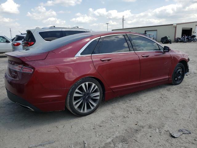 3LN6L5D92HR665139 - 2017 LINCOLN MKZ SELECT RED photo 3