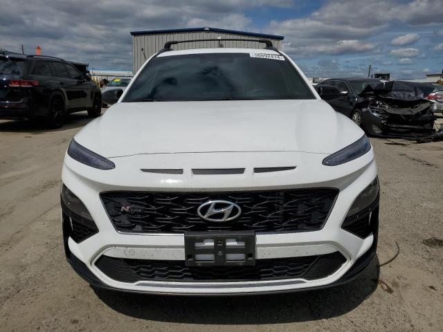 KM8K3CA35PU002478 - 2023 HYUNDAI KONA N LINE WHITE photo 5