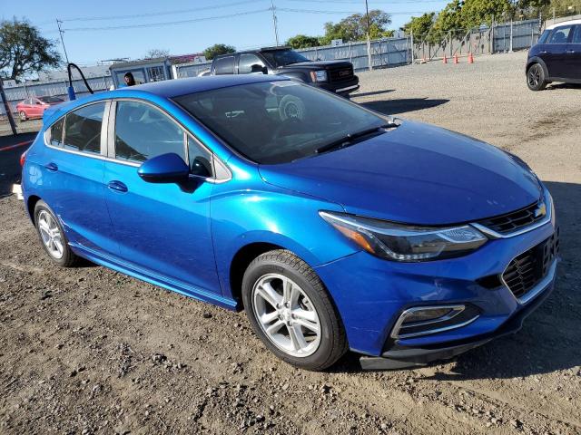 3G1BE6SM7HS512512 - 2017 CHEVROLET CRUZE LT BLUE photo 4