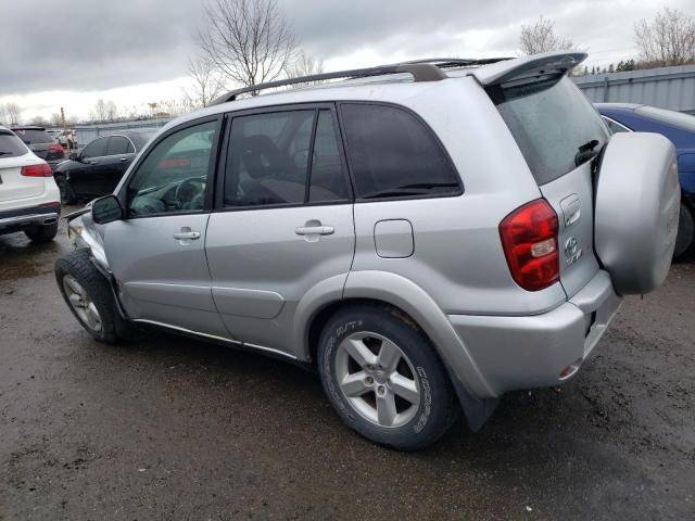 JTEHD20V556042727 - 2005 TOYOTA RAV4 SILVER photo 2