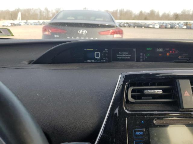 JTDKARFP8H3001387 - 2017 TOYOTA PRIUS PRIM ნაცრისფერი ფოტო 9