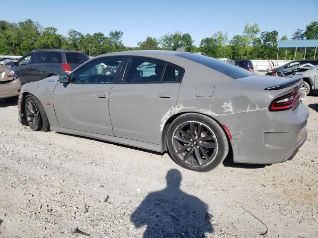 2C3CDXGJ0KH530531 - 2019 DODGE CHARGER SCAT PACK GRAY photo 2