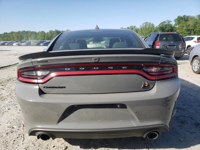 2C3CDXGJ0KH530531 - 2019 DODGE CHARGER SCAT PACK GRAY photo 6