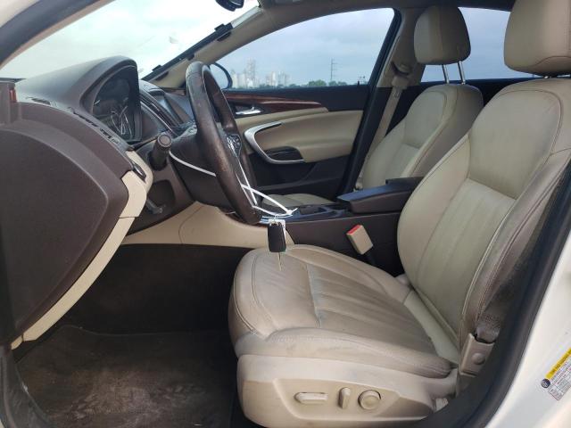 2G4GK5EX9E9256755 - 2014 BUICK REGAL WHITE photo 7