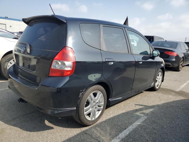 JHMGD38658S072405 - 2008 HONDA FIT SPORT BLACK photo 3