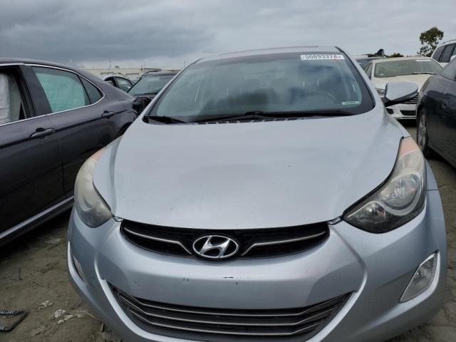 5NPDH4AE7DH175656 - 2013 HYUNDAI ELANTRA GLS SILVER photo 5