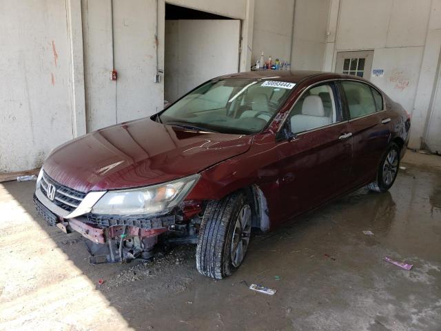 1HGCR2F30DA108474 - 2013 HONDA ACCORD LX BURGUNDY photo 1