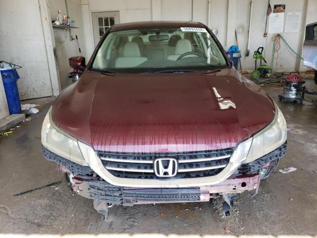 1HGCR2F30DA108474 - 2013 HONDA ACCORD LX BURGUNDY photo 5