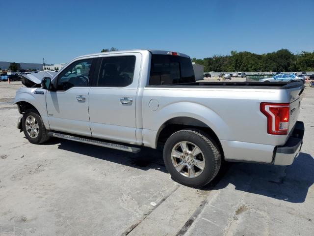 1FTEW1CP5HFC57165 - 2017 FORD F150 SUPERCREW SILVER photo 2