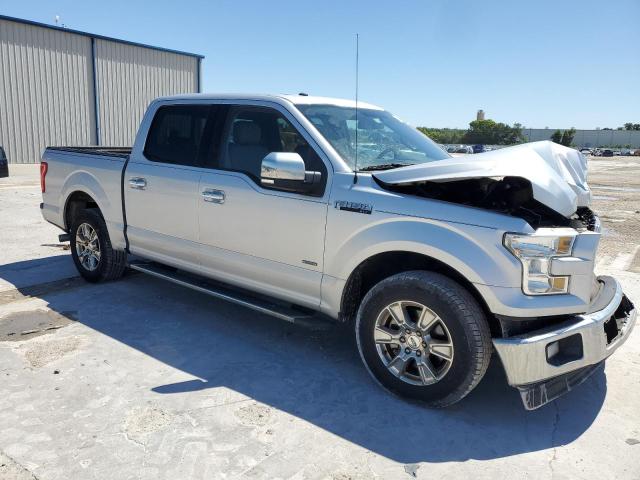 1FTEW1CP5HFC57165 - 2017 FORD F150 SUPERCREW SILVER photo 4