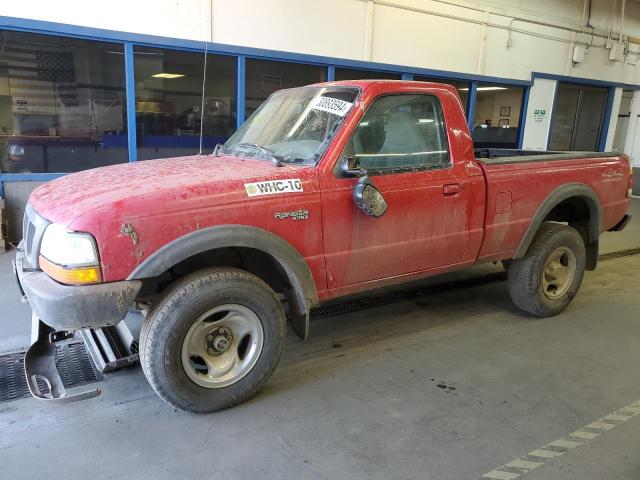 1FTYR11U8WPA38284 - 1998 FORD RANGER RED photo 1