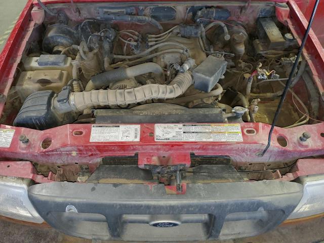 1FTYR11U8WPA38284 - 1998 FORD RANGER RED photo 11