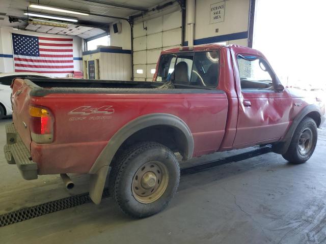 1FTYR11U8WPA38284 - 1998 FORD RANGER RED photo 3