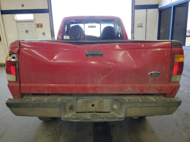 1FTYR11U8WPA38284 - 1998 FORD RANGER RED photo 6