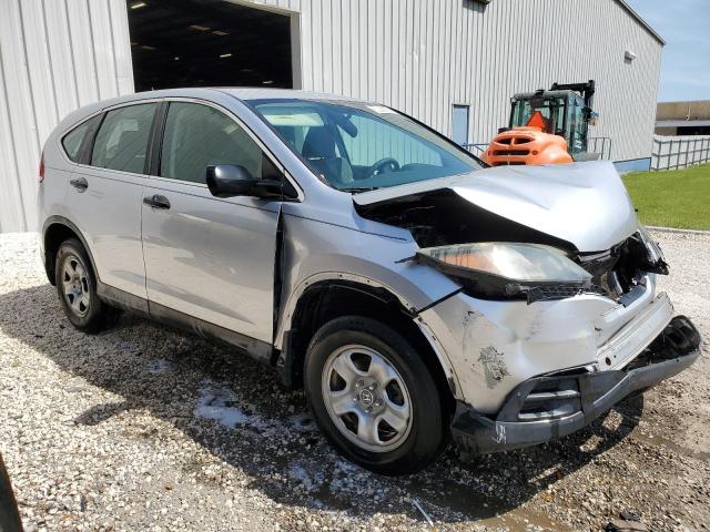 2HKRM4H36EH688307 - 2014 HONDA CR-V LX SILVER photo 4