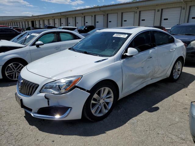 2G4GN5EX1F9123058 - 2015 BUICK REGAL PREMIUM WHITE photo 1