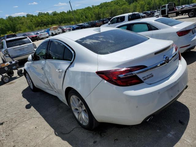 2G4GN5EX1F9123058 - 2015 BUICK REGAL PREMIUM WHITE photo 2