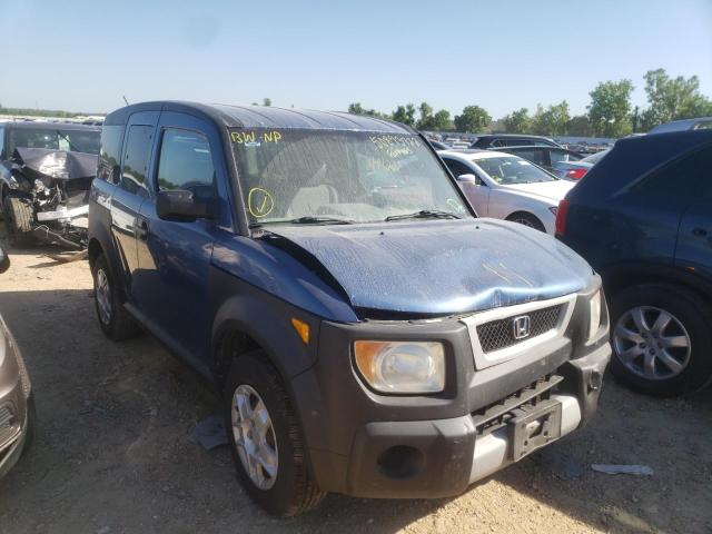 5J6YH28316L016960 - 2006 HONDA ELEMENT LX BLUE photo 1