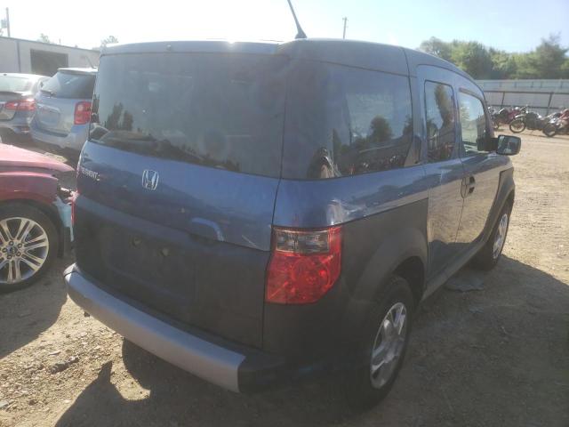 5J6YH28316L016960 - 2006 HONDA ELEMENT LX BLUE photo 4