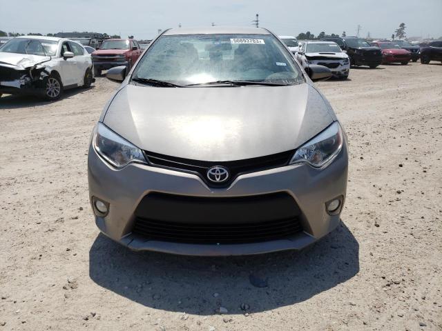 5YFBPRHE9FP253597 - 2015 TOYOTA COROLLA ECO BROWN photo 5