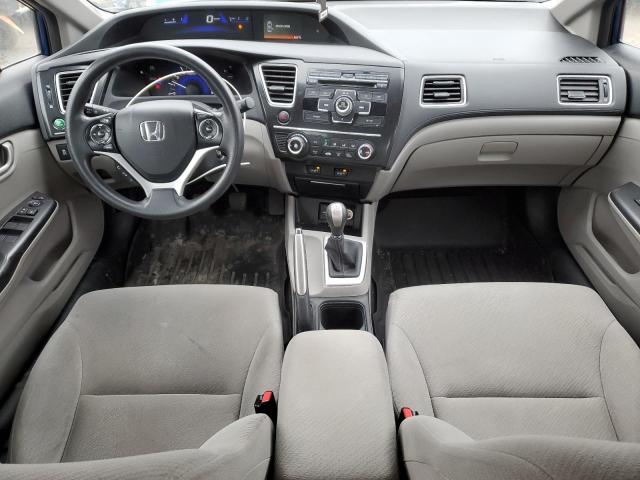 2HGFB2E42DH011564 - 2013 HONDA CIVIC LX ლურჯი ფოტო 8