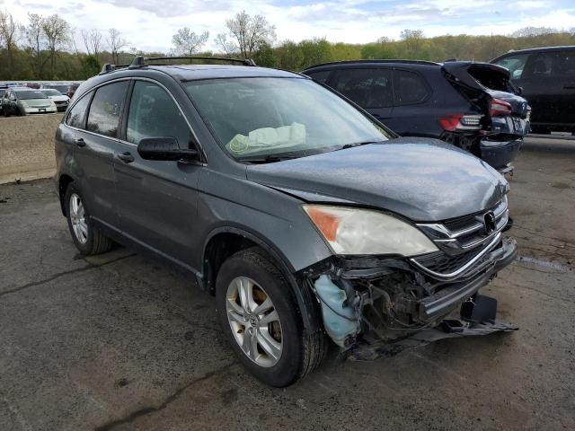 5J6RE4H57AL078222 - 2010 HONDA CR-V EX GRAY photo 4