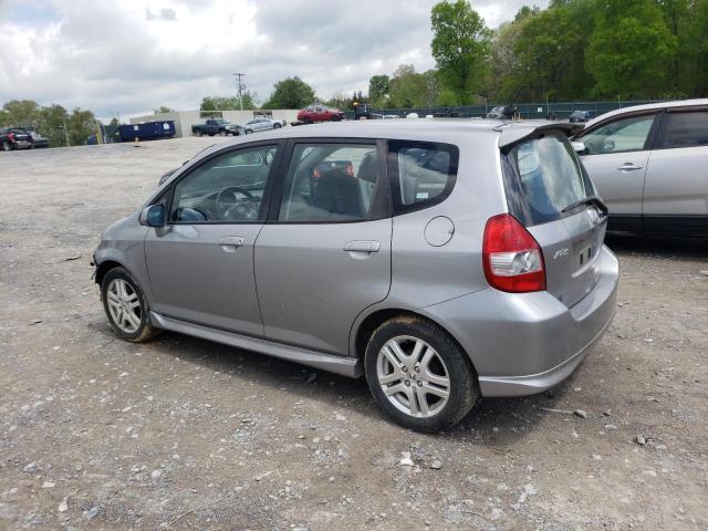 JHMGD37637S050192 - 2007 HONDA FIT S 银色 照片 2