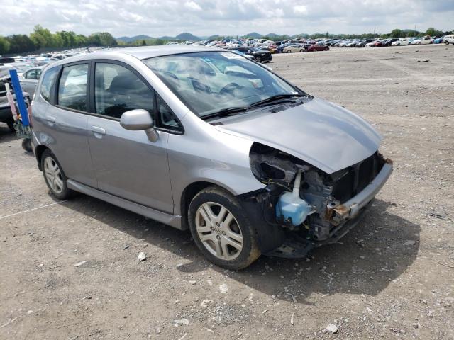 JHMGD37637S050192 - 2007 HONDA FIT S SILVER photo 4