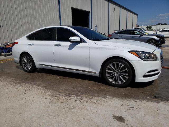 KMHGN4JEXFU088960 - 2015 HYUNDAI GENESIS 3.8L WHITE photo 4