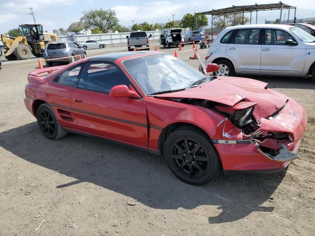JT2SW21N7M0008673 - 1991 TOYOTA MR2 SPORT ROOF RED photo 4