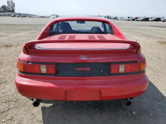 JT2SW21N7M0008673 - 1991 TOYOTA MR2 SPORT ROOF RED photo 6