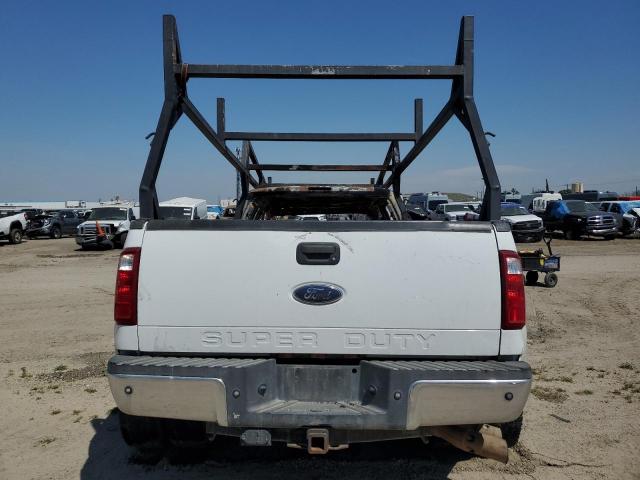 1FTWW33R08EA31235 - 2008 FORD F350 SUPER DUTY WHITE photo 6