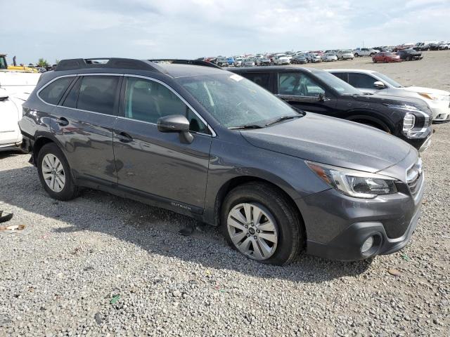 4S4BSAFC3J3284987 - 2018 SUBARU OUTBACK 2.5I PREMIUM GRAY photo 4