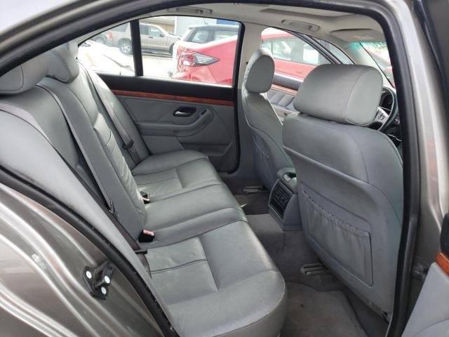 WBADT43492GY40977 - 2002 BMW 5 SERIES I AUTOMATIC GRAY photo 10