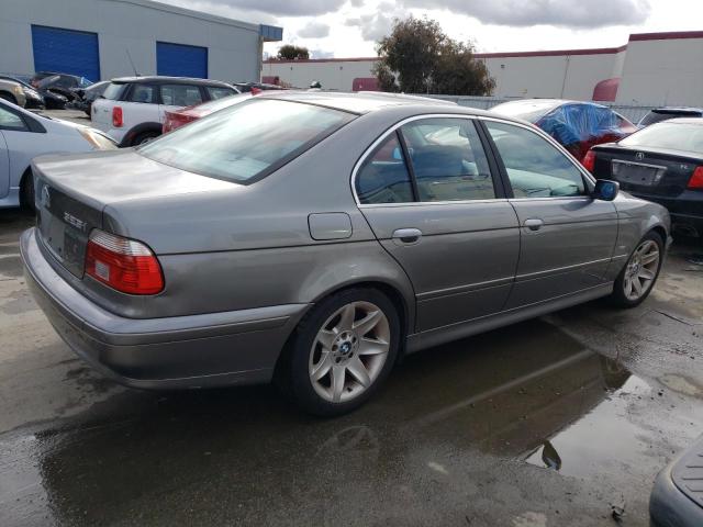 WBADT43492GY40977 - 2002 BMW 5 SERIES I AUTOMATIC GRAY photo 3