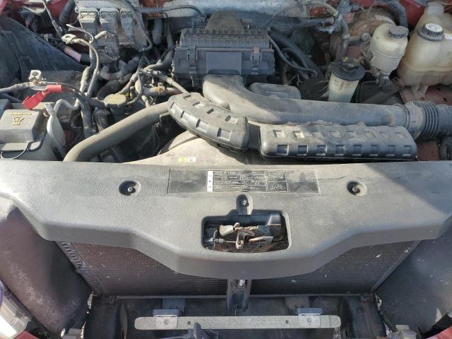 1FTPX04566KC76454 - 2006 FORD F150 RED photo 11