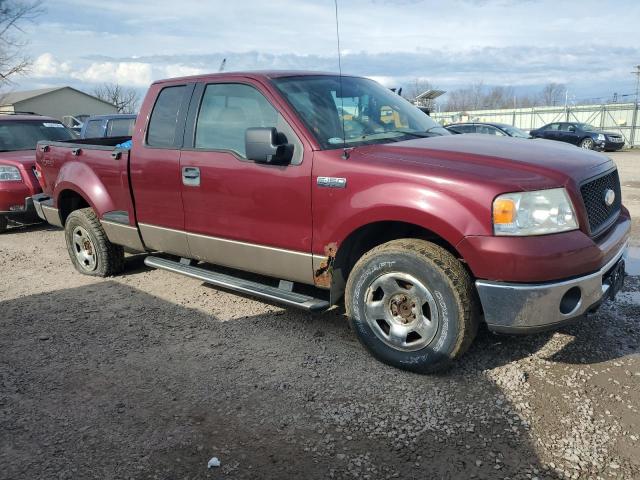 1FTPX04566KC76454 - 2006 FORD F150 RED photo 4